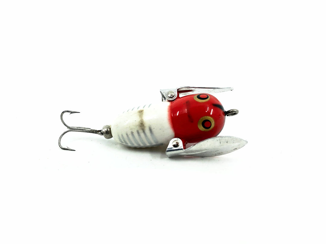 Heddon Tiny Crazy Crawler XRW White Shore Minnow Color