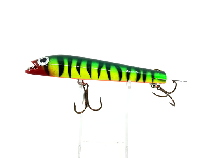 Bobbie 6 1/2" Jerk Bait, Fire Tiger Color