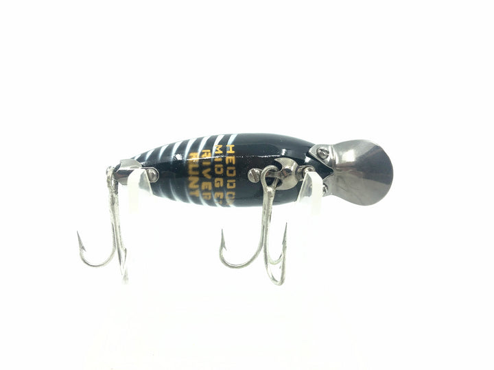 Heddon Midget River Runt Spook 9010, XBW Black Shore Color