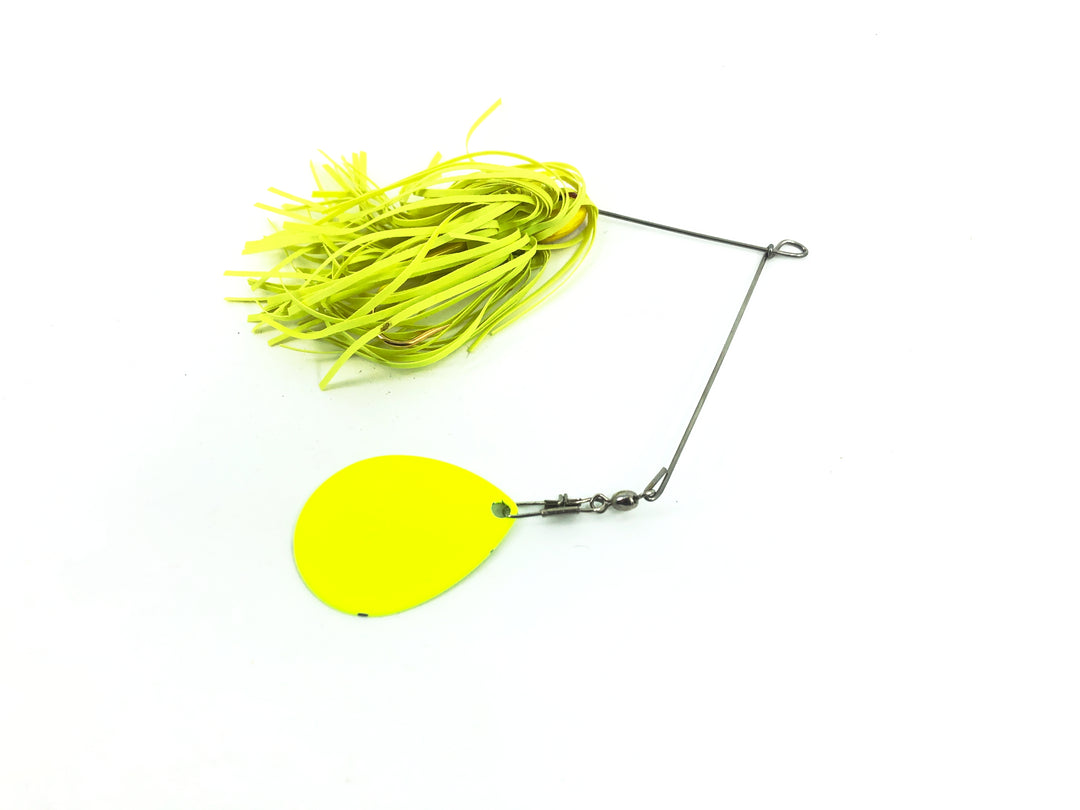 Grassl's Double OO spinner bait, Chartreuse Color