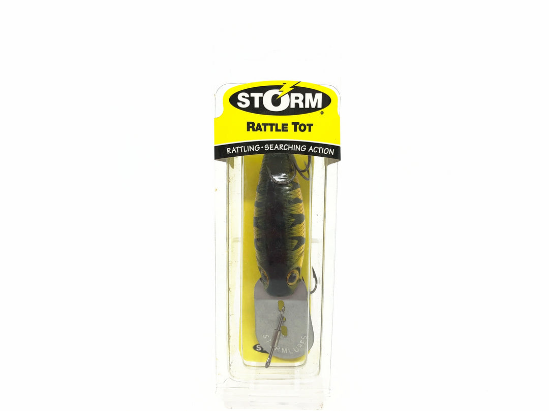 Storm Rattle Tot, Chrome Yellow Perch Color w/Box