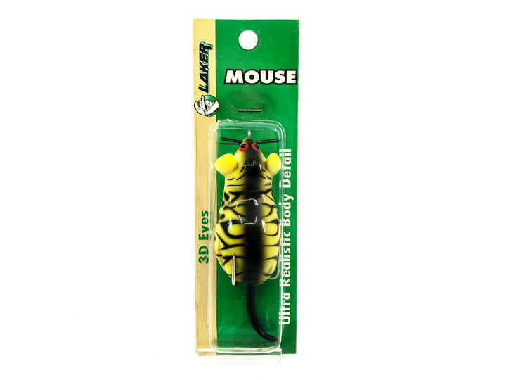 Laker Mouse Yellow Tiger Color on Card