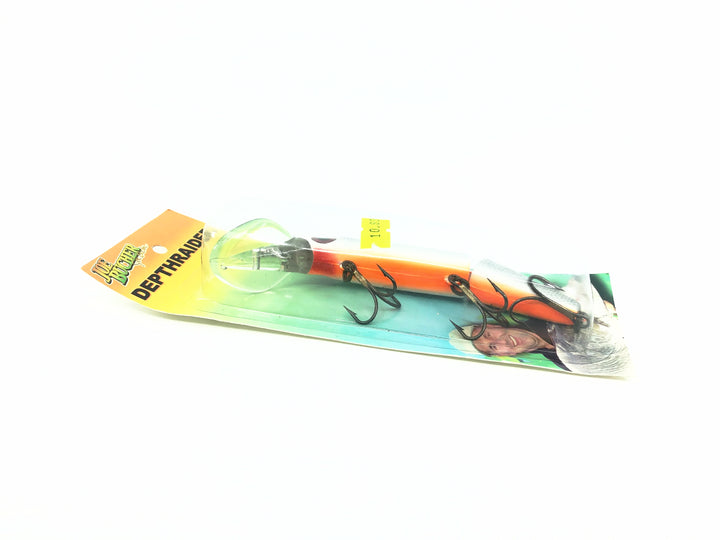 Mitch24Joe Bucher Tackle Co. Buchertail Jointed Baby Depth Raider 6", Cisco Shad Color New on Card