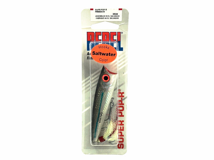 Rebel Saltwater Super Pop-R, Silver Shiner Color New Old Stock