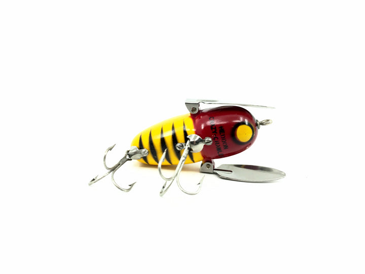 Heddon Crazy Crawler, YRH Yellow Hornet Color