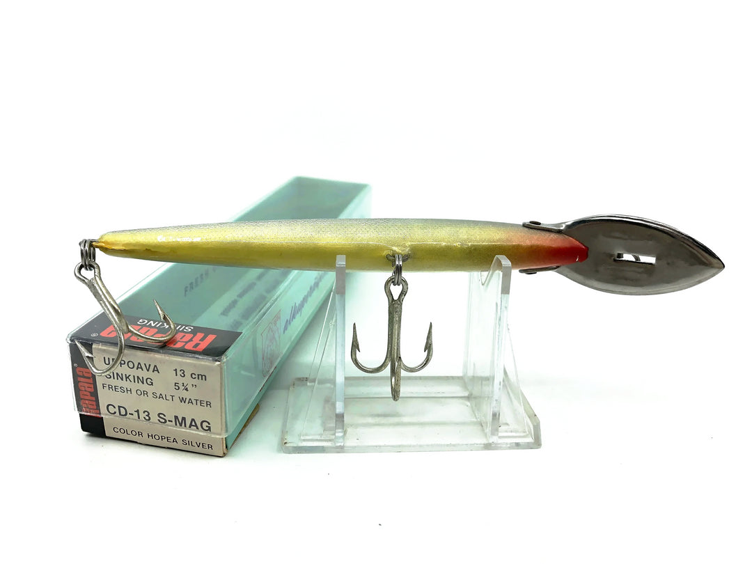 Rapala Silver Magnum Countdown CD-13 S-Mag, Silver Color with Box