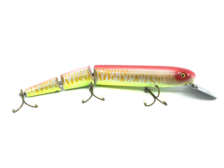 Chautauqua Warpath 12" Musky Lure, Orange Flame Color