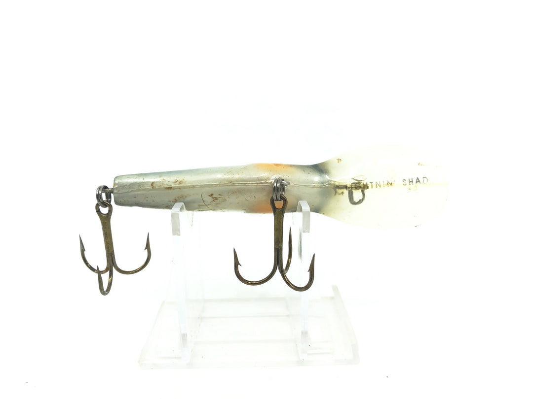 Storm Lightnin' Shad, Color #220 FireStorm Grey Back/Prism