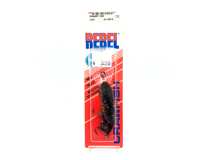 Rebel Big Craw, Dark Crawfish Color on Card