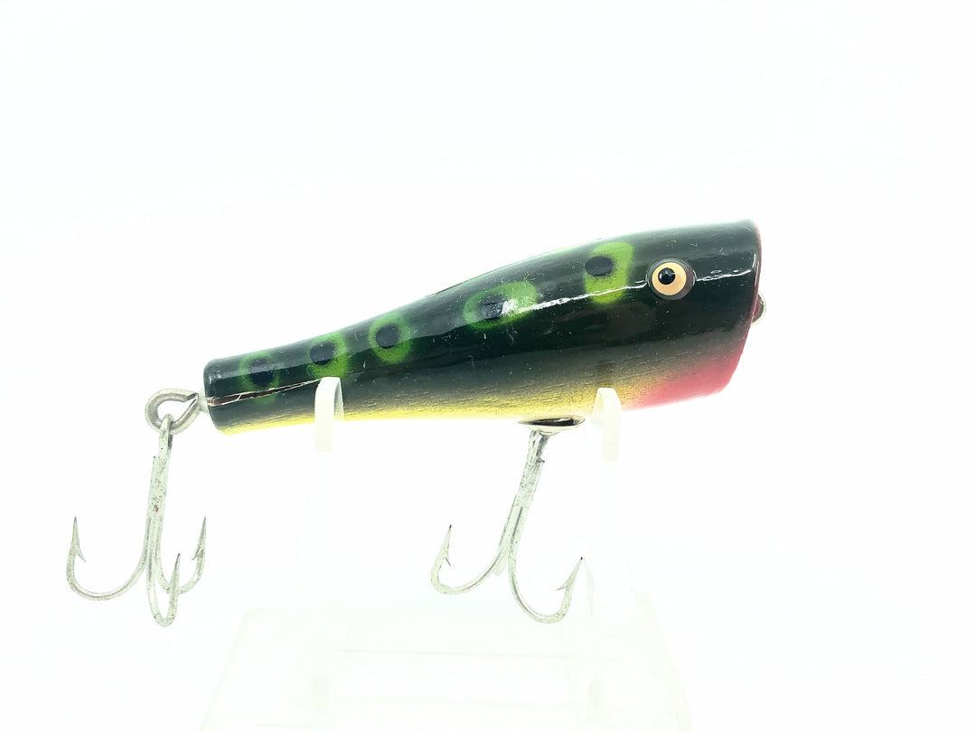 Creek Chub 3200 Plunker, Frog Color 3219 - Splintered End