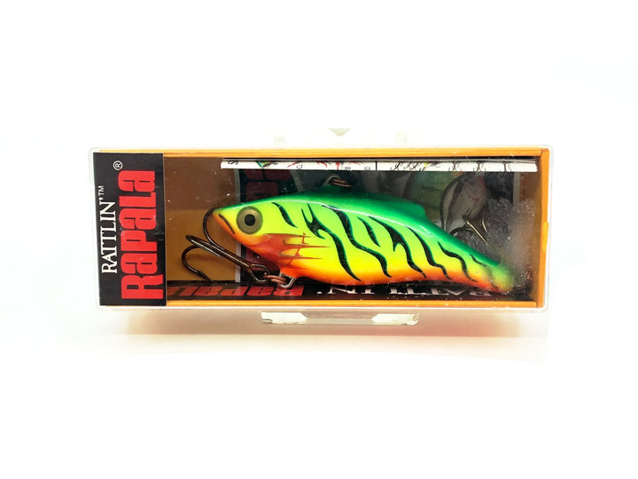 Rapala Rattlin' Rap RNR-7, FT Firetiger Color with Box