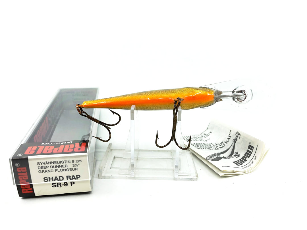 Rapala Shad Rap Deep Runner SR-9 P, Perch Color with Box