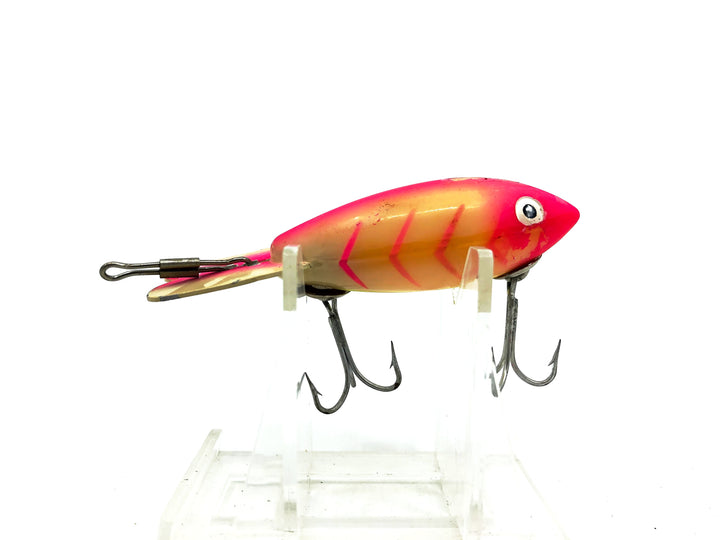 Bomber 300 Series, Special Order E2 Pink Back/Ribs/Chartreuse Belly Color