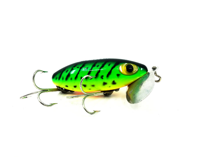 Arbogast Jitterbug 5/8oz, #115 Firetiger Color on Card