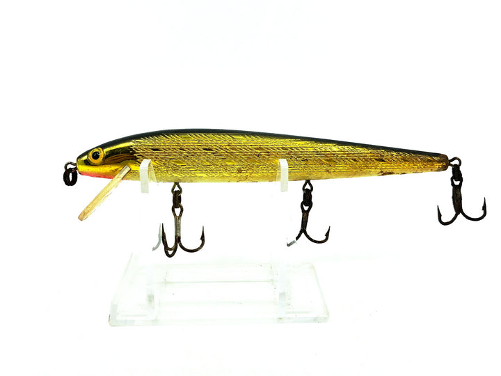 Rebel Floating Minnow F20, #02 Gold/Black Back Color