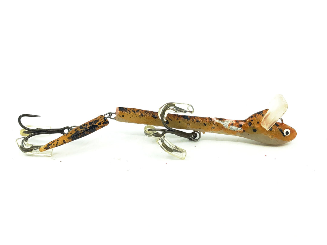 Vintage Garcia DEPOSE France Jointed EEL, Brown/Black Back Color