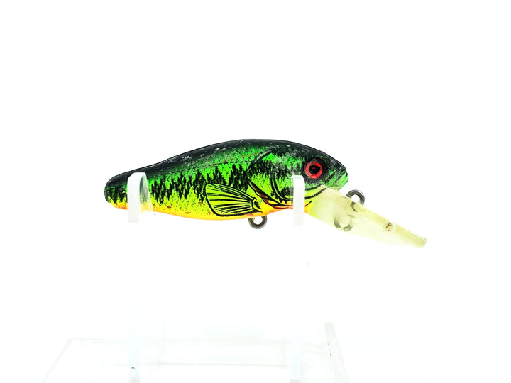 Bomber Smilin Minno 35AXFTB, Fire Tiger Bass/Orange Belly Color