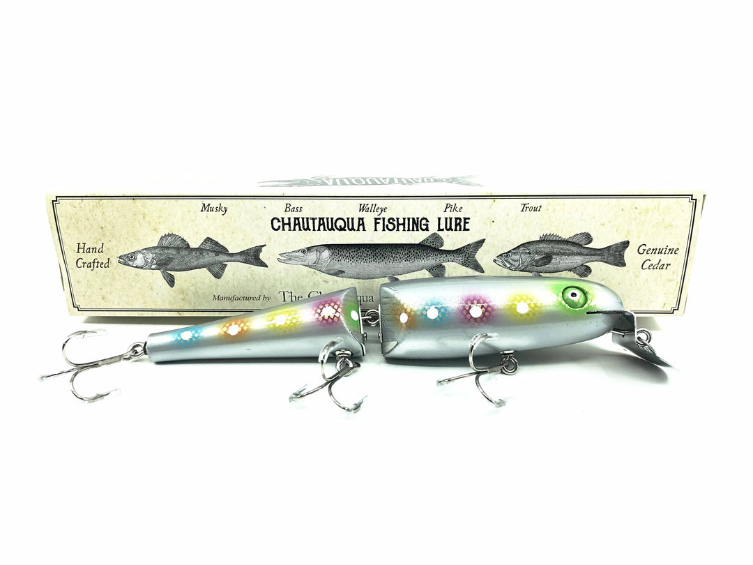 Jointed Chautauqua 8" Shallow Diver, U.A.P Color