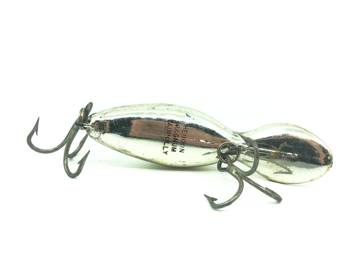 Heddon Magnum Tadpolly, NP Nickel Plate Color