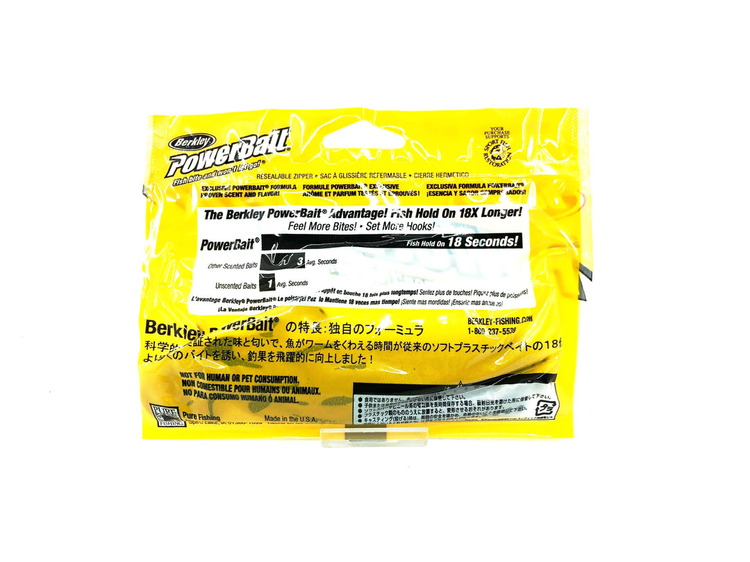 Berkley PowerBait 7" Power Worms Sample Pack, Black Color -4 count