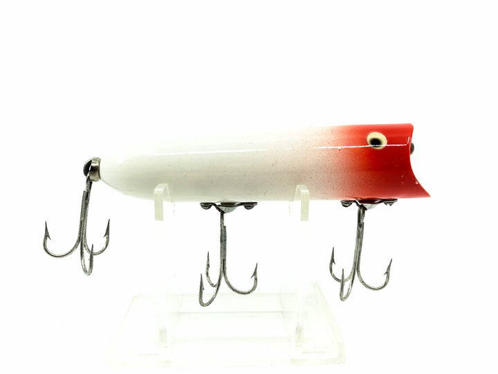 Heddon Lucky 13, RH Red Head/White Color