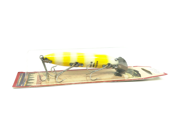 Heddon Vamp Spook SIMA-Yellow/White Color New on Card Old Stock