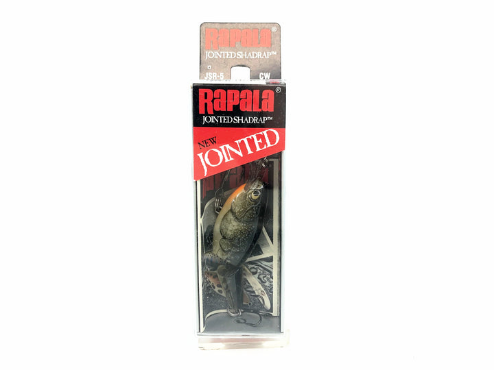 Rapala Jointed Shad Rap JSR-5, CW Crawdad Color New in Box