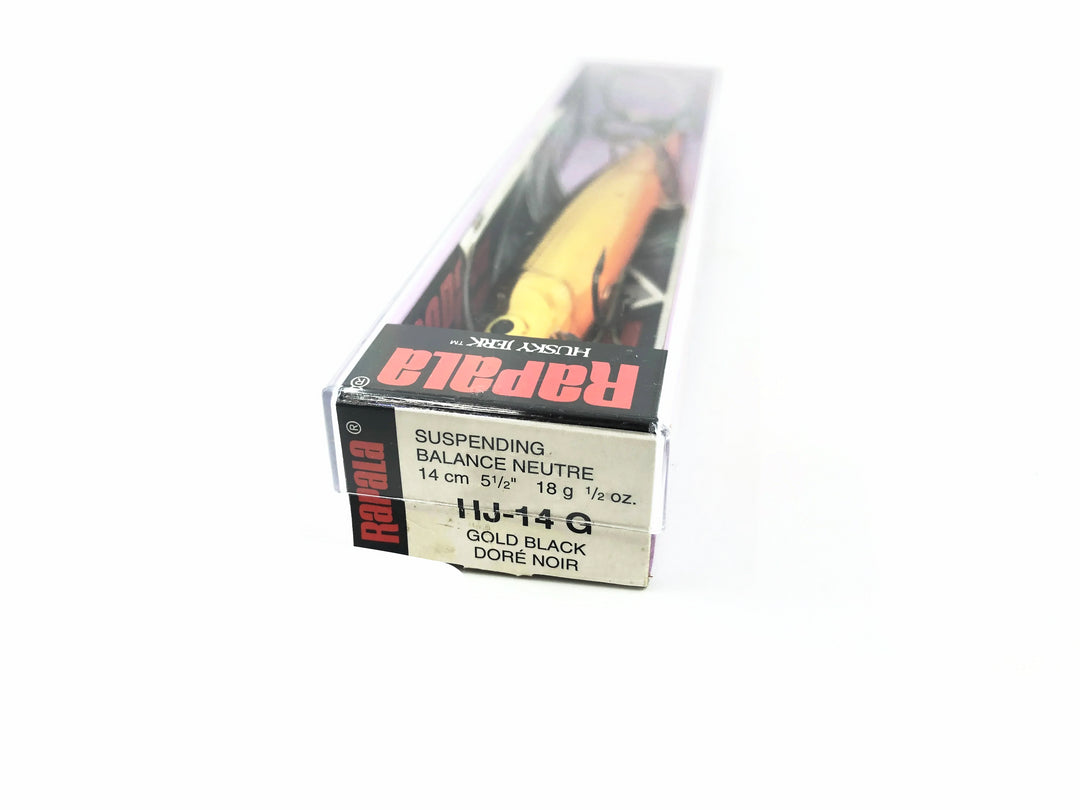 Rapala Husky Jerk HJ-14, G Gold Color with Box