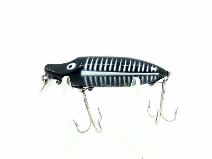 Heddon River Runt Spook Floater 9400, XBW Black Shore Minnow Color