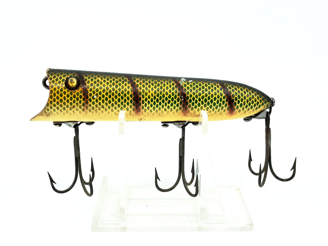 Wooden Heddon Lucky 13, L Perch Color