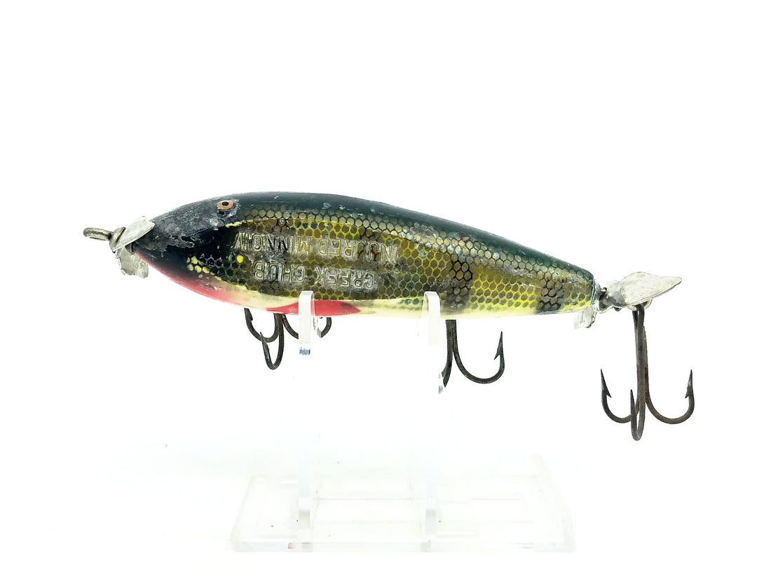 Creek Chub 1500 Injured Minnow, Perch Color 1501