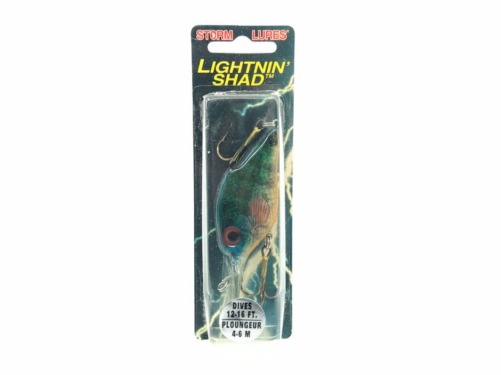 Storm Deep Lightnin' Shad DAL227, Bluegill Color on Card