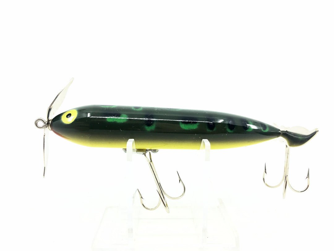 Heddon Wounded Zara Spook, BF Bullfrog Color