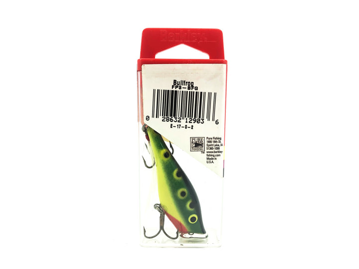 Berkley Frenzy Popper, Bullfrog Color New w/Box