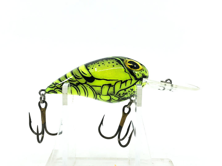 Cordell Wiggle-O, Chartreuse Crawdad Color