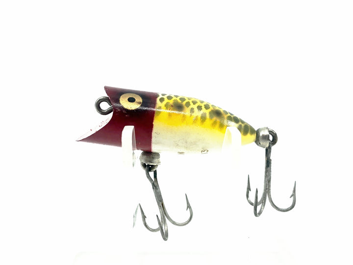 Heddon Tiny Lucky 13, JRH Frog/Red Head Color