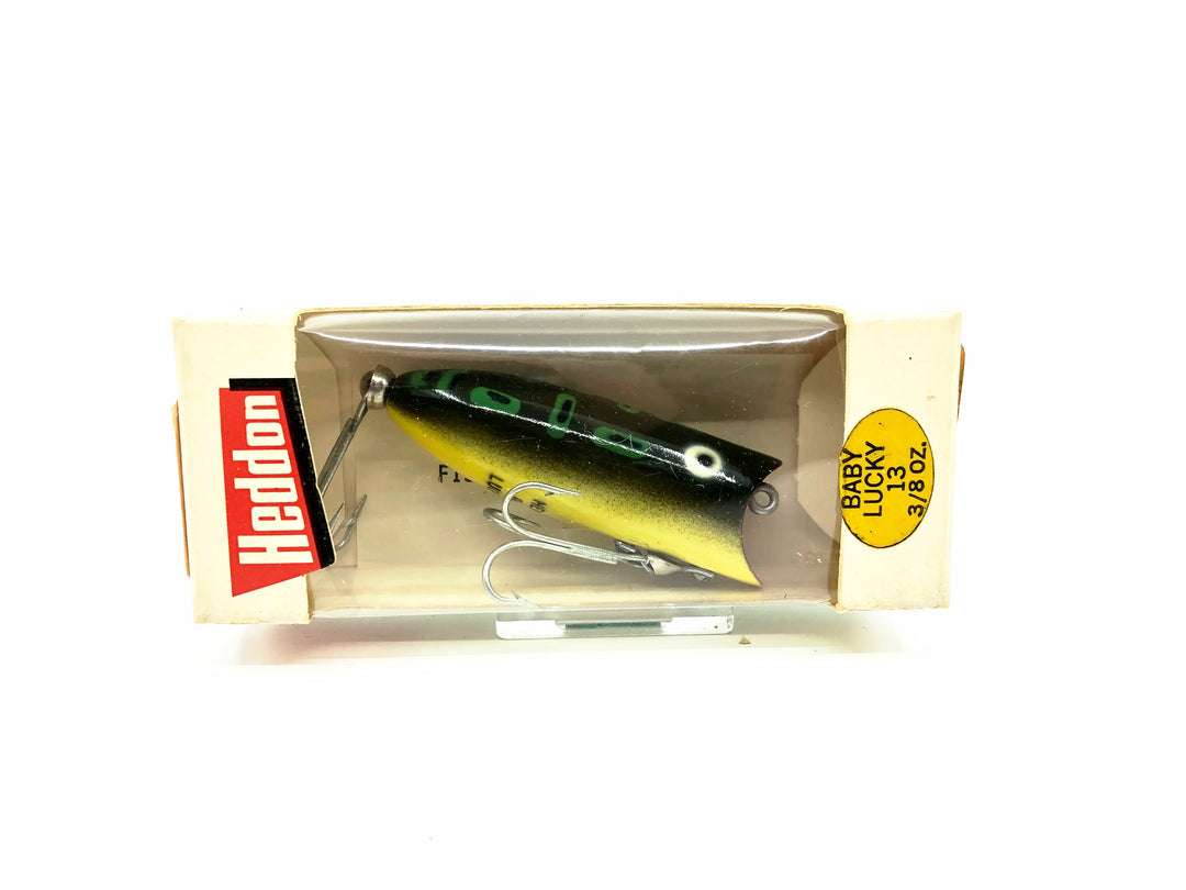 Heddon Baby Lucky 13, BF Bullfrog Color w/Box