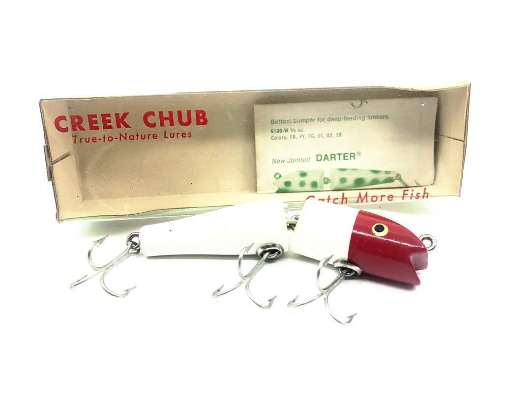 Creek Chub 4900, Red Head & White Color 4902 w/Box