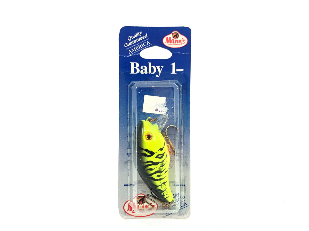 Mann's Mid 1- Minus, Fire Shad Color - Double Stamped