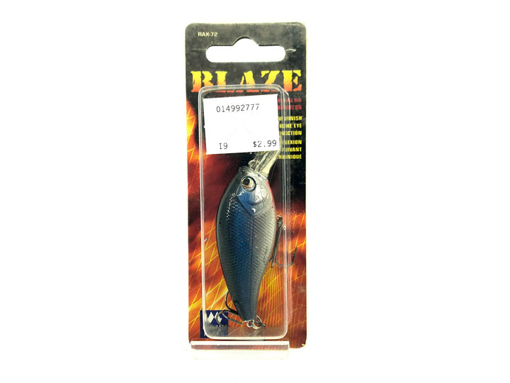 Rattlesnake Tackle Co. Blaze 2 1/4" Crankbait, Blue Shad Color on Card