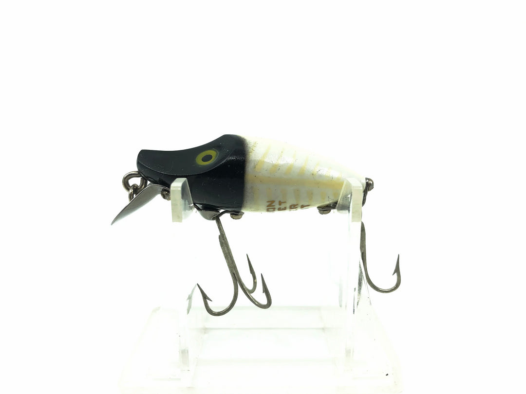 Heddon Midget River Runt Spook 9010 SR-XBY Spook Ray, Black & Yellow Color