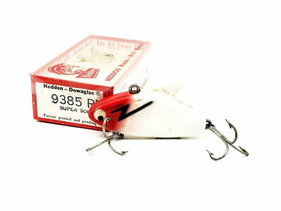 Heddon Super Sonic, 9385 RH Red Head Color with Box