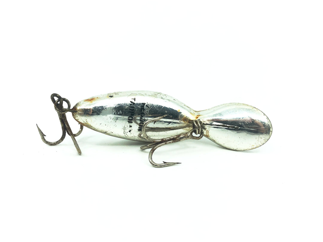 Heddon Tadpolly, NP Nickel Plate Color