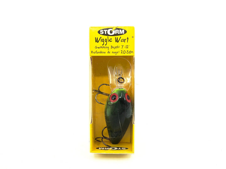 Storm Wiggle Wart WW05, #382 Chartreuse Crayfish Color in Box