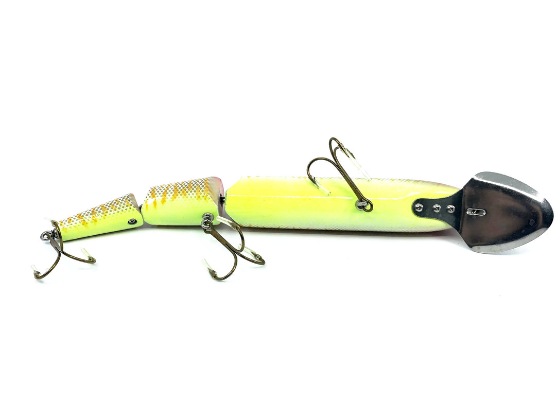 Chautauqua Warpath 12" Musky Lure, Orange Flame Color