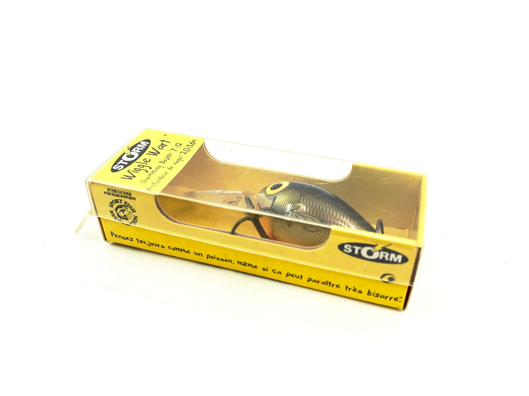 Storm Wiggle Wart WW05, #391 Gold Shiner Color in Box