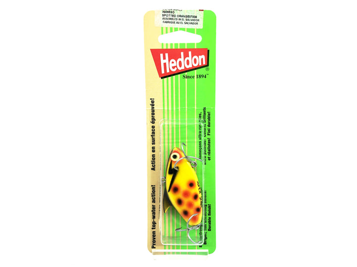 Heddon Super Sonic, SO Spotted Orange Color on Card Limited Edition