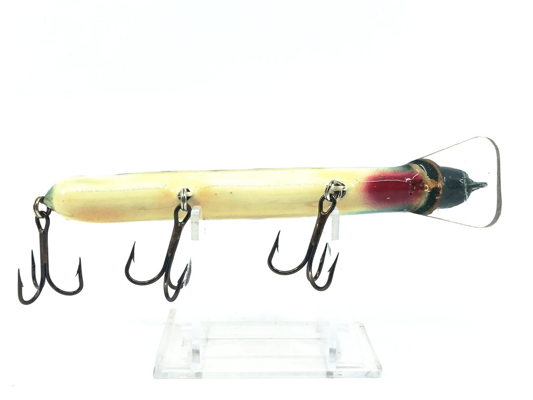 Crane 205 Musky Lure, Perch/White Belly Color