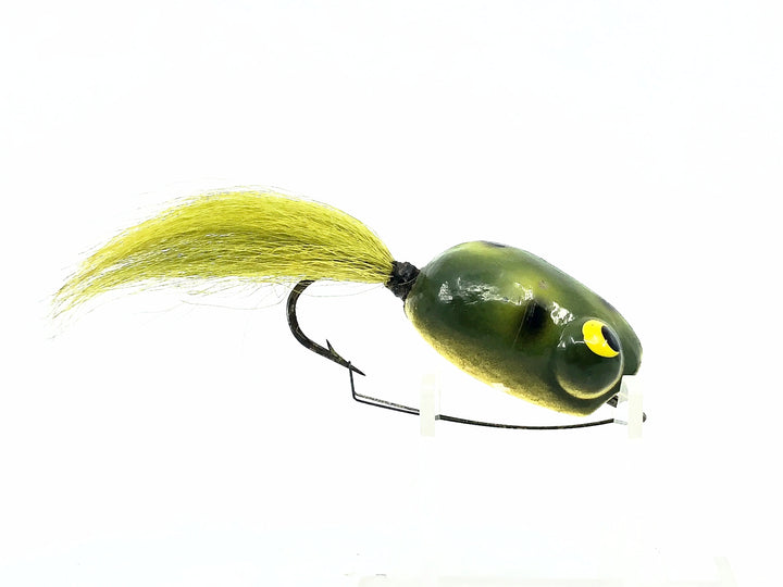 Weber Dylite Weedless Spinning Frog, Green Frog Color