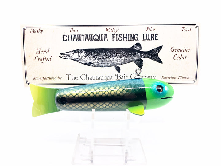 Chautauqua 5" Spearing Decoy Green Racer Color with Box